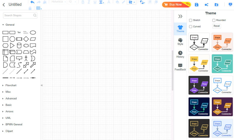 Flussdiagramm mit MindOnMap