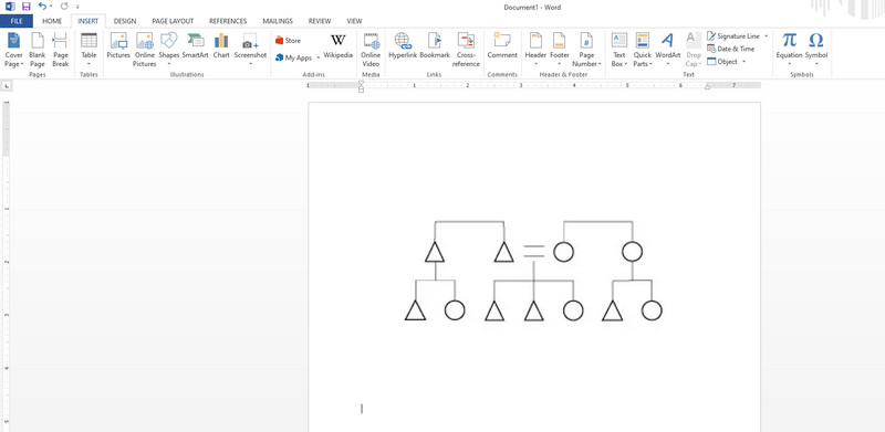 MS Word 親屬關係製作工具