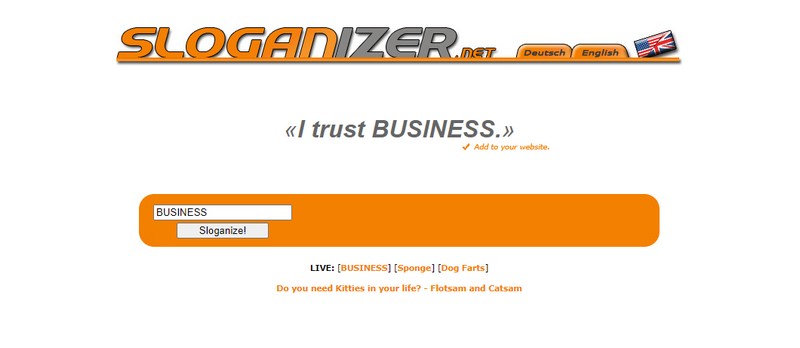 Sloganizer Slogan Maker