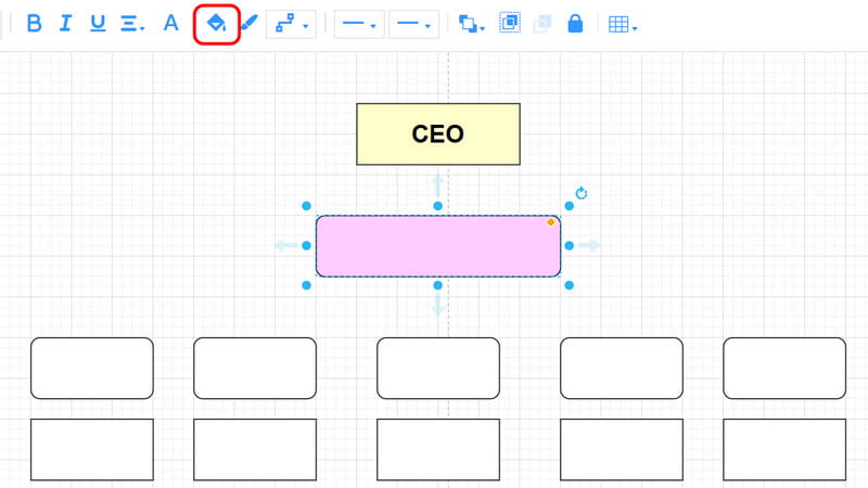 Fill Color Mindonmap