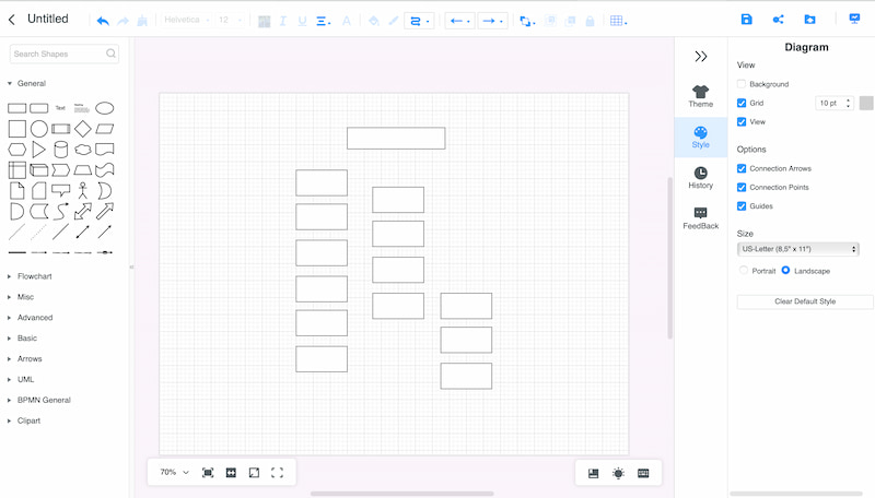 Mindonmap 添加形状