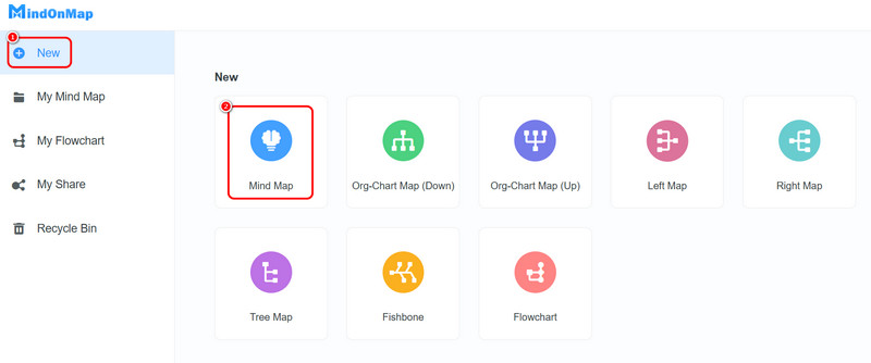 新思维导图 Mindonmap