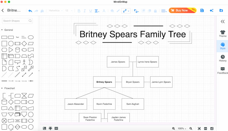 Mindonmap Britney Ailesi Metin Ekle