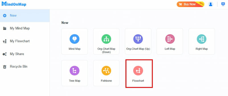 Mindonmap流程图制作器