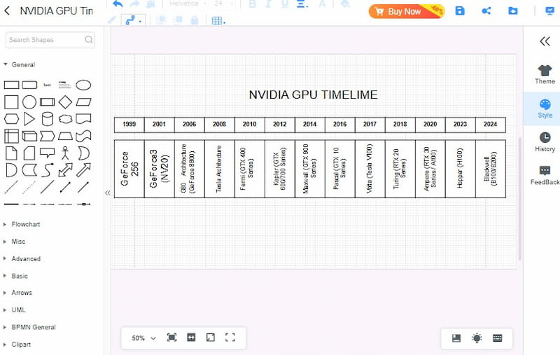 Mindonmap Nvidia Timeline Add Text