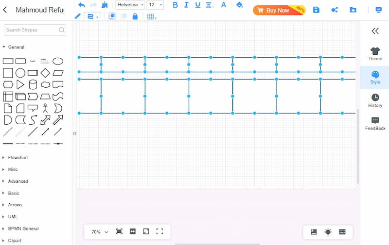 Mindonmap Refugee Timeline Add Shapes