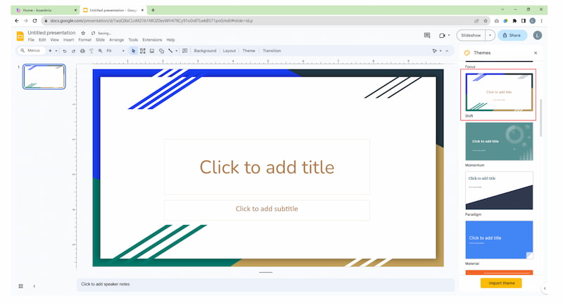 Функции Google Презентаций